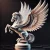 DALL·E-2024-09-08-13.19.01-A-surrealistic-chess-knight-in-the-form-of-a-Pegasus-fully-displaying-its-large-majestic-wings.-The-knight-is-sculpted-with-intricate-details-showc
